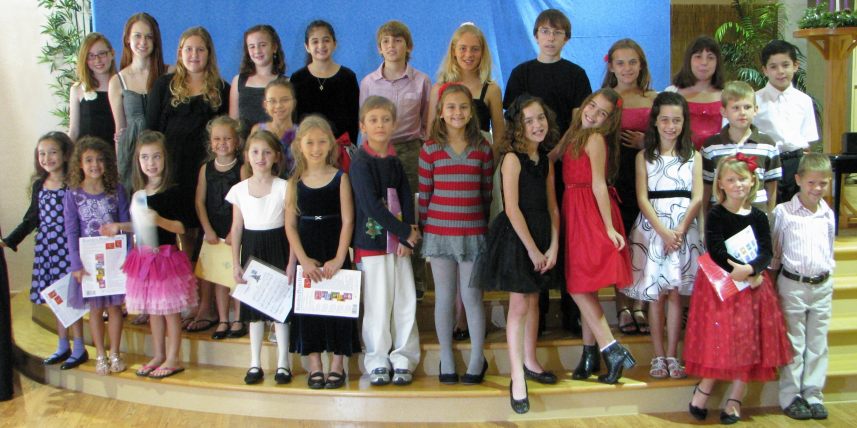 Students of Naples Piano Studio - Winter 2011